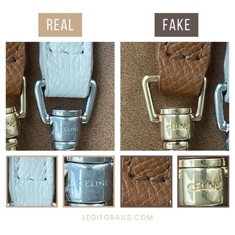 real vs fake celine phantom|is my celine a scam.